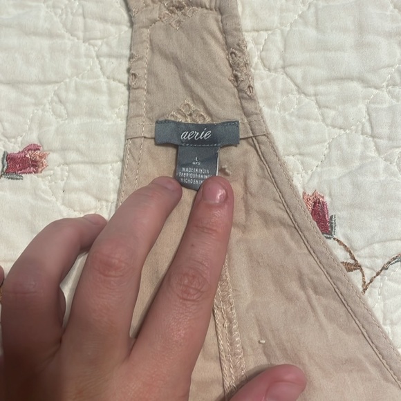 Aerie pink overalls - Picture 4 of 4